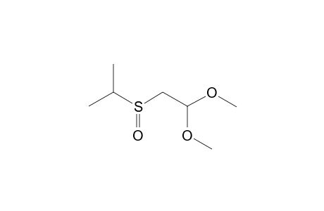 (ISOPROPYLSULFINYL)ACETALDEHYDE, DIMETHYL ACETAL