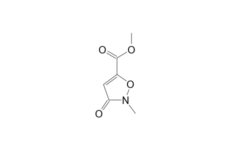 3-keto-2-methyl-isoxazole-5-carboxylic acid methyl ester