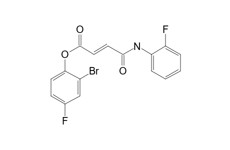 Fumaric acid, monoamide, N-(2-fluorophenyl)-, 2-bromo-4-fluorophenyl ester