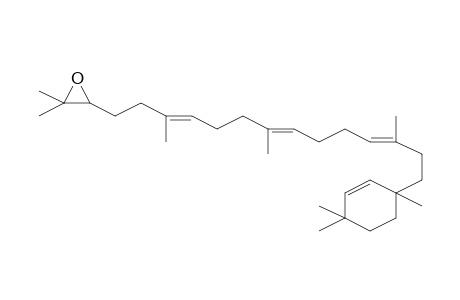 2,2-Dimethyl-3-[3,7,12-trimethyl-14-(1,4,4-trimethylcyclohex-2-enyl)tetradeca-3,7,11-trienyl]oxirane