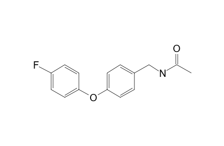 4-(4-Fluorophenoxy)benzylamine,4-(4-fluorophenoxy)benzylamine, N-acetyl