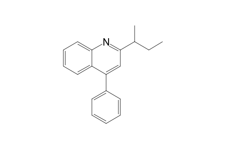 2-sec-Butyl-4-phenylquinoline