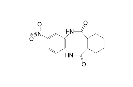 2-nitro-5,6a,7,8,9,10,10a,12-octahydrodibenzo[b,f][1,4]diazocine-6,11-dione