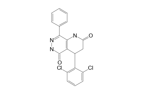 4-(2,6-Dichlorophenyl)-8-phenyl-1,3,4,6-tetrahydropyrido[2,3-D]pyridazine-2,5-dione