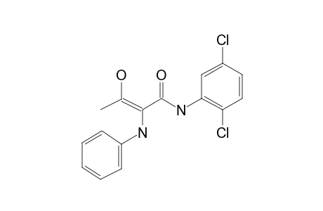 2-Anilino-2',5'-dichloro-3-hydroxycrotonanilide