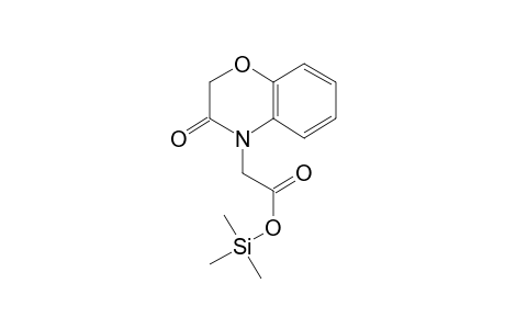 (3-oxo-2,3-Dihydro-4H-1,4-benzoxazin-4-yl)acetic acid, trimethylsilyl ester