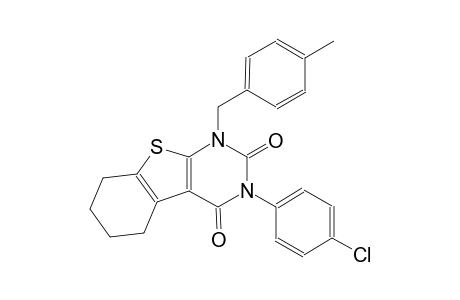 3-(4-chlorophenyl)-1-(4-methylbenzyl)-5,6,7,8-tetrahydro[1]benzothieno[2,3-d]pyrimidine-2,4(1H,3H)-dione