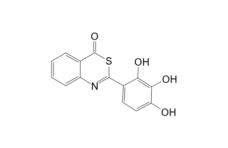 2-(2,3,4-Trihydroxyphenyl)-4H-3,1-benzothiazin-4-one