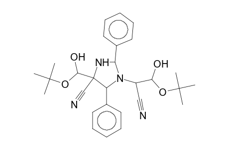 1-(tert-BUTOXYCARBONYLCYANOMETHYL)-4-CYANO-2,5-DIPHENYLIMIDAZOLIDINE-4-CARBOXYLIC ACID,  tert-BUTYL ESTER