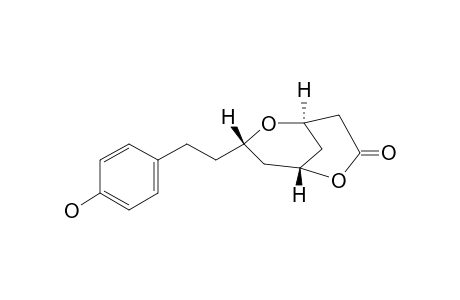 (1-R,5-S,7-S)-[2-(4-HYDROXYPHENYL)-ETHYL]-2,6-DIOXABICYCLO-[3.3.1]-NONAN-3-ONE