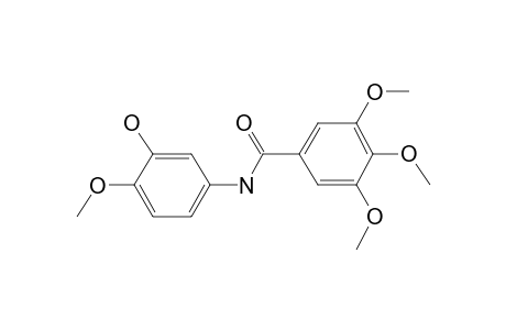 N-(3-Hydroxy-4-methoxyphenyl)-3,4,5-trimethoxybenzamide