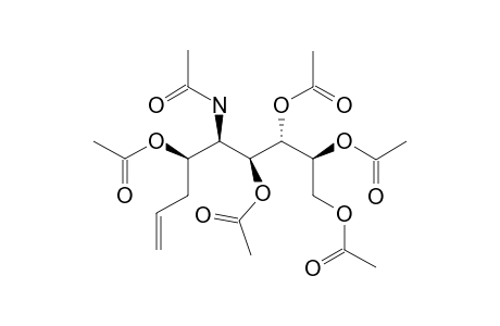 1,2,3,4,6-PENTA-O-ACETYL-5-ACETYLAMINO-5,7,8,9-TETRADEOXY-D-GLYCERO-D-GALACTO-8-NONENITOL