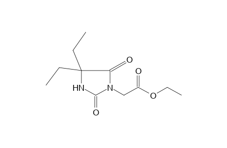 3-HYDANTOINACETIC ACID, 5,5-DIETHYL-, ETHYL ESTER