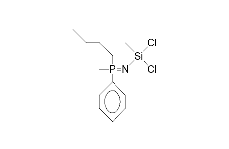 (Dichloro-methyl-silylimino)-butyl-methyl-phenyl-phosphorane