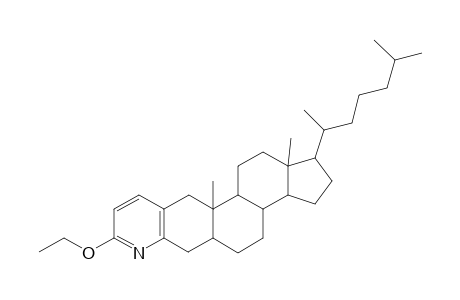 Cholest-2-eno[3,2-b]pyridine, 2'-ethoxy-