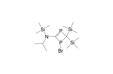 1-BROMO-2-[ISOPROPYL-(TRIMETHYLSILYL)-AMINO]-4,4-BIS-(TRIMETHYLSILYL)-1,2-DIHYDRO-1-LAMBDA3,3-LAMBDA3-DIPHOSPHETE