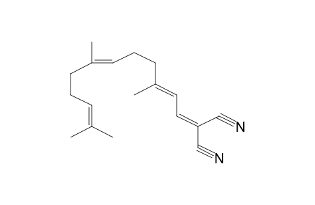 TRIDECA-1,3,7,11-TETRAEN-1,1-DICARBONITRIL, 4,8,12-TRIMETHYL-, (trans,trans)