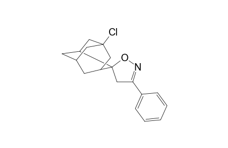 (Z)-5-Chloro-3'-phenyl-4'-hydrospiro[adamantane-2:5'-.delta.-(2)-isoxazoline]