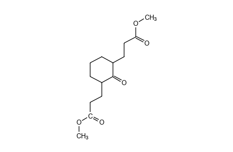 2-oxo-1,3-cyclohexanedipropionic acid, dimethyl ester