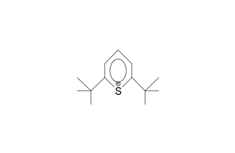 2,6-Di-tert-butyl-thiopyrylium cation