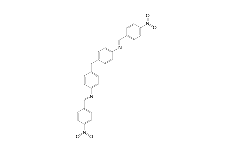 N-[(E)-(4-Nitrophenyl)methylidene]-N-[4-(4-([(E)-(4-nitrophenyl)methylidene]amino)benzyl)phenyl]amine
