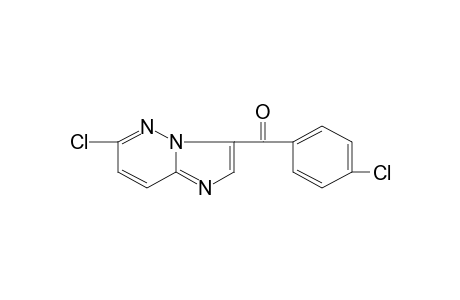 6-chloroimidazo[1,2-b]pyridazin-3-yl p-chlorophenyl ketone