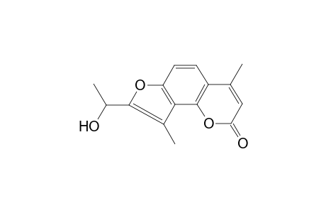 8-(1-Hydroxyethyl)-4,9-dimethyl-2H-furo[2,3-H]chromen-2-one