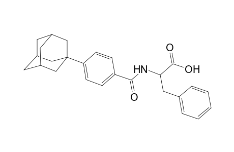 phenylalanine, N-(4-tricyclo[3.3.1.1~3,7~]dec-1-ylbenzoyl)-