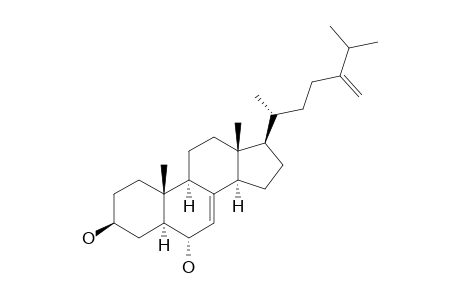 24-Methylene-5.alpha.-cholest-7-ene-3.beta.,6.alpha.-diol
