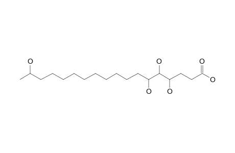 Octadecanoic acid, 4,5,6,17-tetrahydroxy-