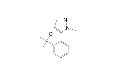 5-(2-(ALPHA-HYDROXYISOPROPYL)-PHENYL)-1-METHYLPYRAZOLE