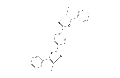 2,2'-p-phenylenebis[4-methyl-5-phenyloxazole]