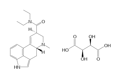 Lysergic acid diethylamide tartrate