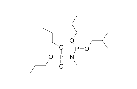 DIPROPYL N-METHYL-N-(DIISOBUTOXYPHOSPHINO)AMIDOPHOSPHATE