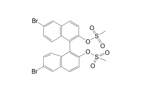 6,6'-Dibromo-1,1'-binaphthalene-2,2'-diyl bis(methanesulfonate)