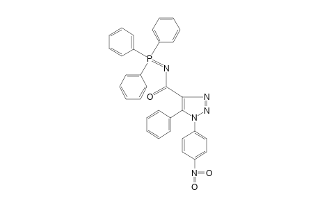 1-(p-nitrophenyl)-5-phenyl-N-(triphenylphosphoranylidene)-1H-1,2,3-triazole-4-carboxamide