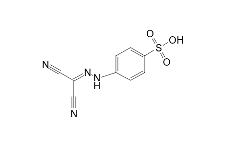 p-[(dicyanomethyl)hydrazino]benzenesulfonic acid
