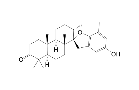 (5.alpha.,13.alpha.)-14,17-Epoxy-23-hydroxy-4,4,8-trimethyl-16,24-cyclo-13,17-secochola-16,20(22)-23-trien-3-one