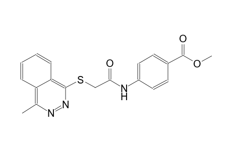 benzoic acid, 4-[[[(4-methyl-1-phthalazinyl)thio]acetyl]amino]-,methyl ester