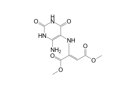 6-AMINO-5-(1,2-(E)-DICARBOMETHOXYVINYL)-AMINOPYRIMIDINE-2,4(1H,3H)-DIONE