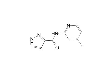 1H-pyrazole-3-carboxamide, N-(4-methyl-2-pyridinyl)-