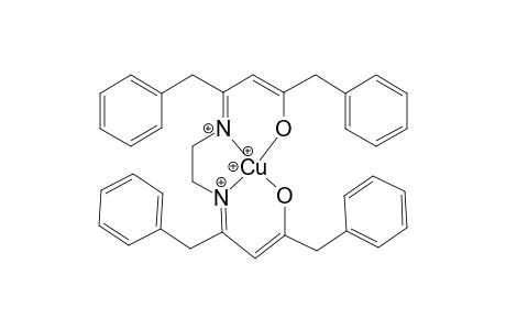 N,N'-Ethylidenebis(1,5-diphenyl-4-iminopent-2-en-2-olato)copper(II)