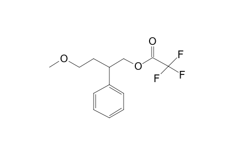 1-Methoxy-3-phenyl-4-trifluoroacetyloxy-butane