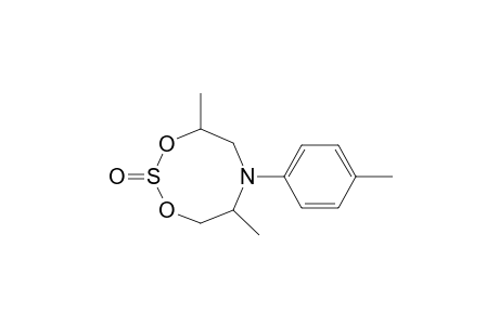 4,7-DIMETHYL-6-(4-TOLYL)-5,6,7,8-TETRAHYDRO-4H-1,3,2,6-DIOXATHIAZOCEINE-2-OXIDE