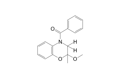 4-benzoyl-2,3-dihydro-2-methoxy-2-methyl-4H-1,4-benzoxazine