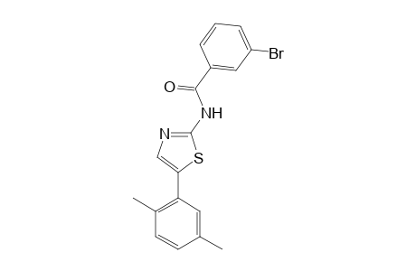 3-Bromo-N-[5-(2,5-dimethylphenyl)-1,3-thiazol-2-yl]benzamide