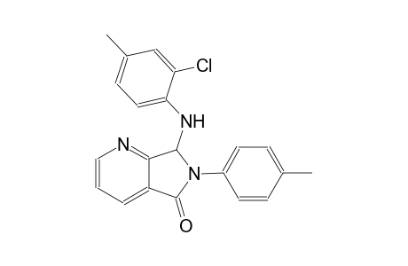 5H-pyrrolo[3,4-b]pyridin-5-one, 7-[(2-chloro-4-methylphenyl)amino]-6,7-dihydro-6-(4-methylphenyl)-