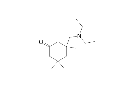 3-(Diethylamino-methyl)-3,5,5-trimethyl-cyclohexanone