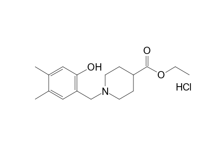 1-(4,5-dimethylsalicyl)isonipecotic acid, ethyl ester, hydrochloride