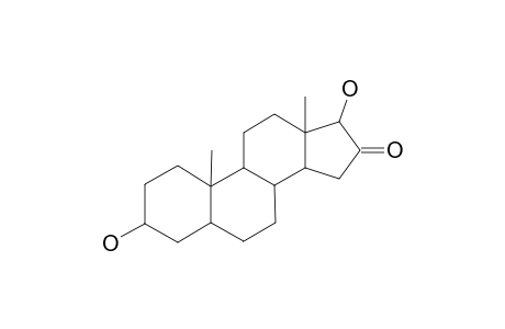 Cyclopenta[a]phenanthren-2-one, perhydro-1,7-dihydroxy-9a,11a-dimethyl-